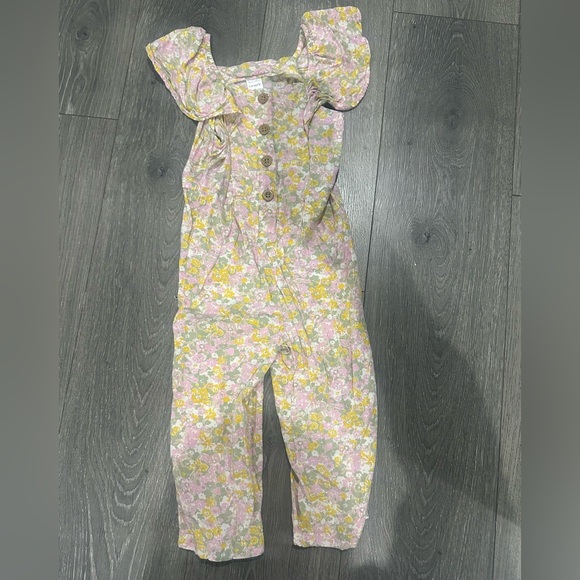 Carter's Other - Carters Floral Jumpsuit 4T